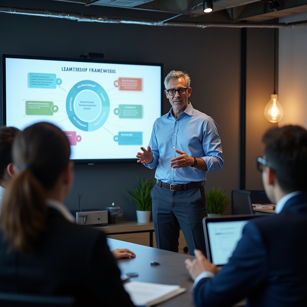 Korporatīvais vadības treniņš ar komandu